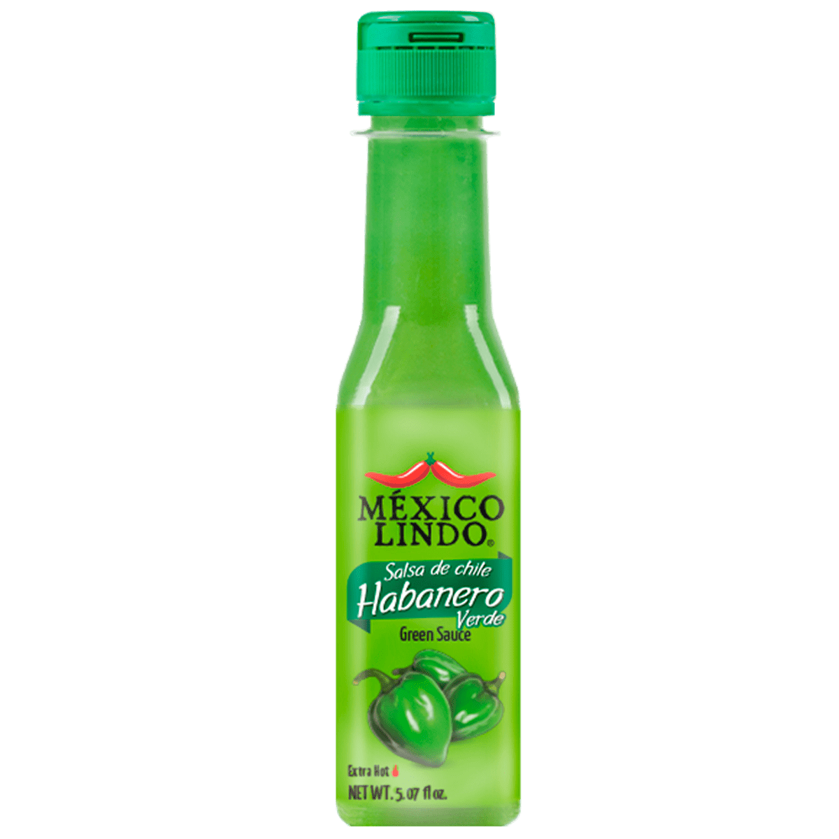 2008077 MEXICO LINDO Salsa Habanera Green 24 5oz 2