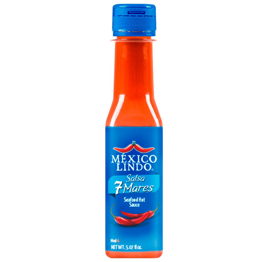 Mexico Lindo 7 Mares Hot Sauce 5 Oz