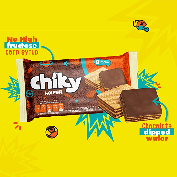 Chiky Wafer- no high fructuose corn syrup