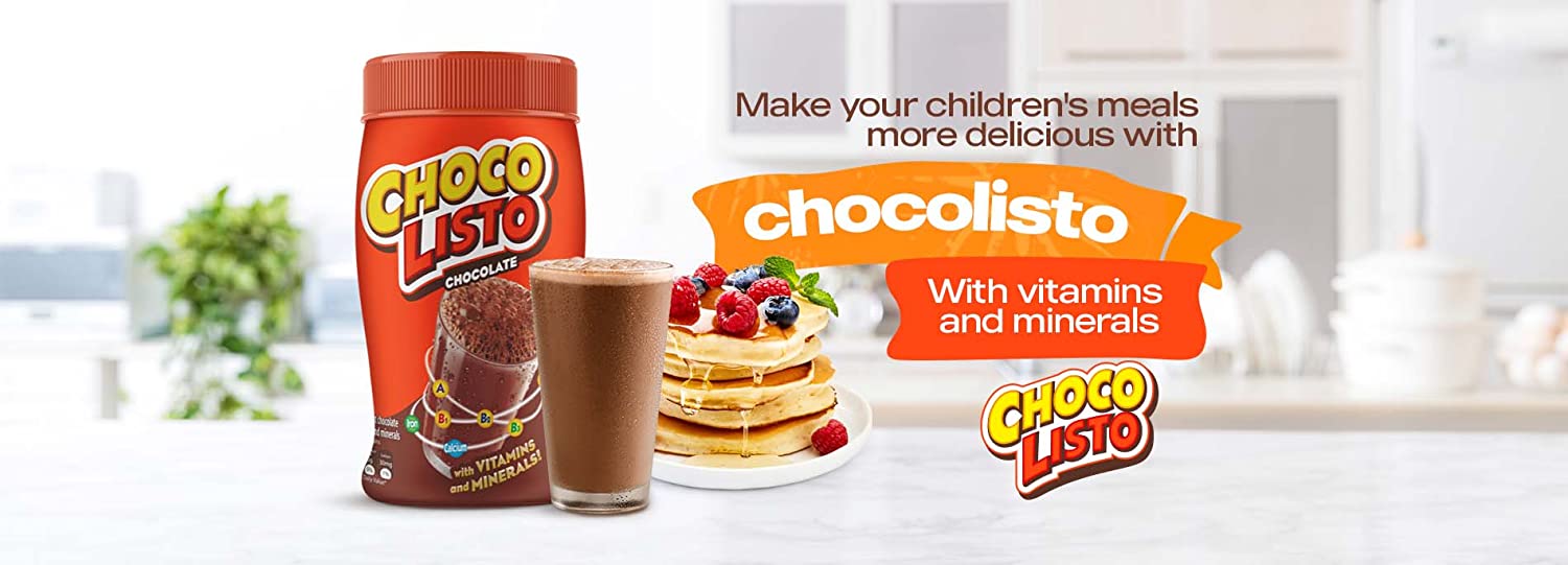 Chocolisto- make you children´s meals more delicious with chocolisto- with vitamins and minerals