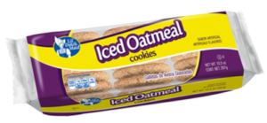 Lil Ducth Maid- iced oatmeal cookies