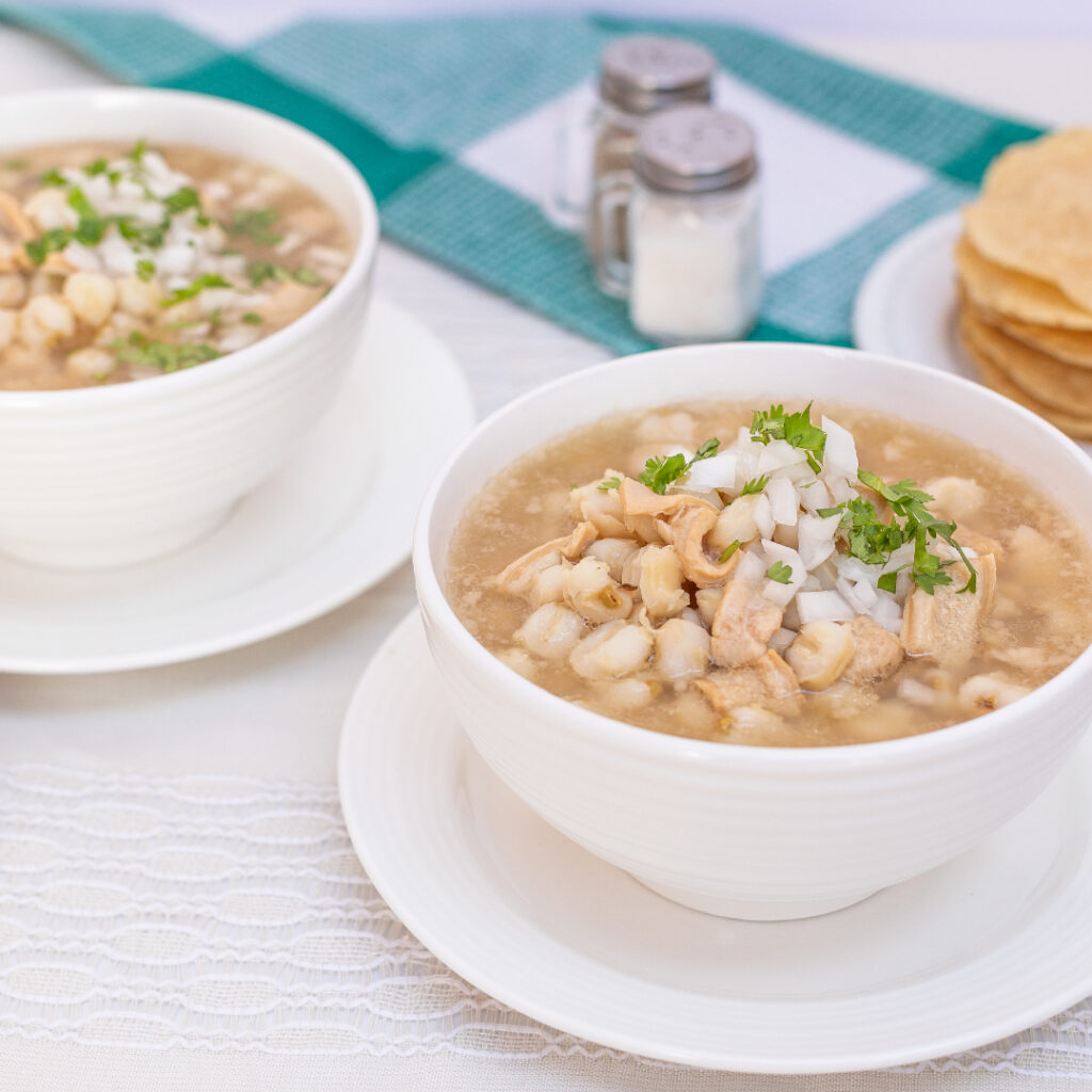 Chata White Menudo With Hominy- life style image