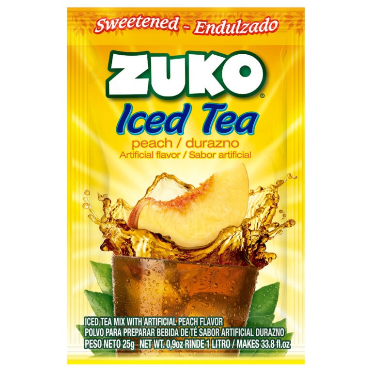 1025212 - ZUKO PEACH TEA IND PACK 96_0.9 OZ