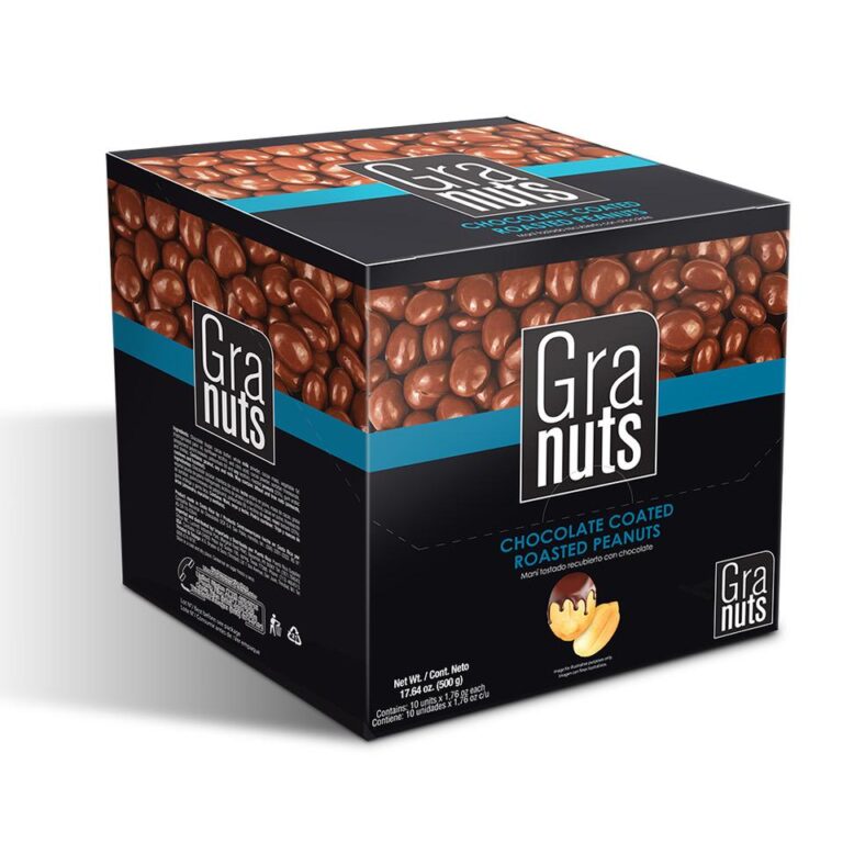 1042228 - Granuts Chocolate Coated Roasted Peanuts Display