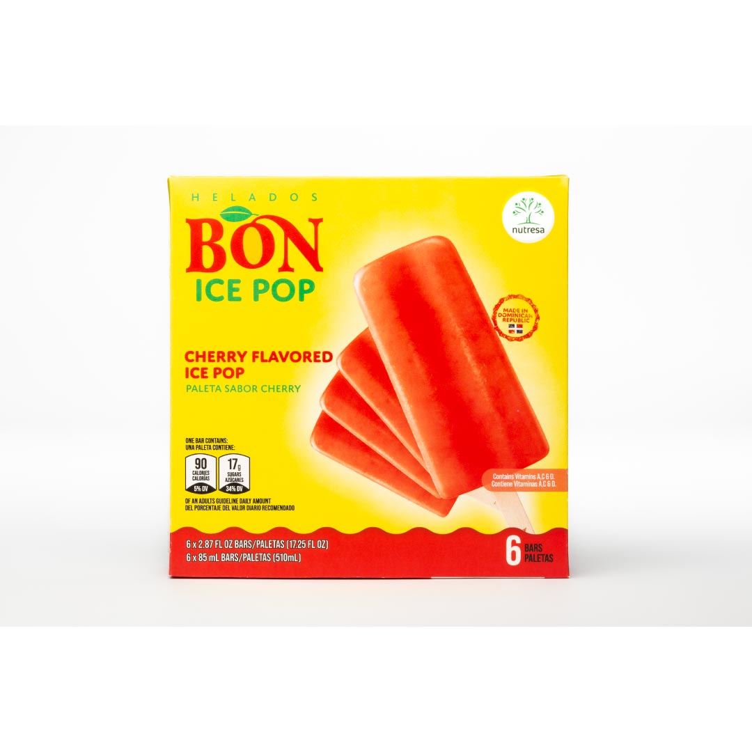 1049894 BON Cherry Popsicle Display 6 6 3 Fl Oz FRONT