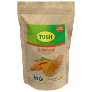 TOSH Turmeric Powder | 100% Natural Ingredients | 3.53 oz Bag