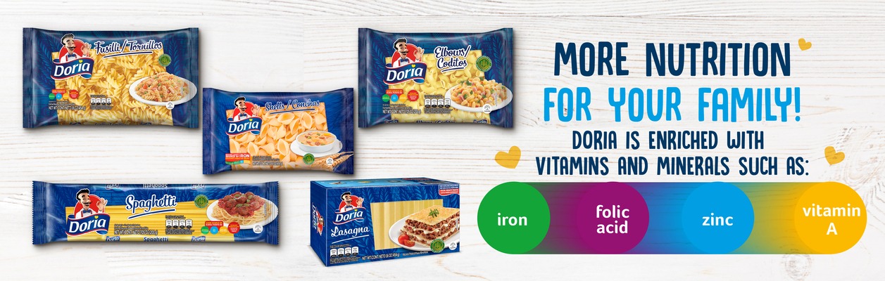 Banner Doria Products 1
