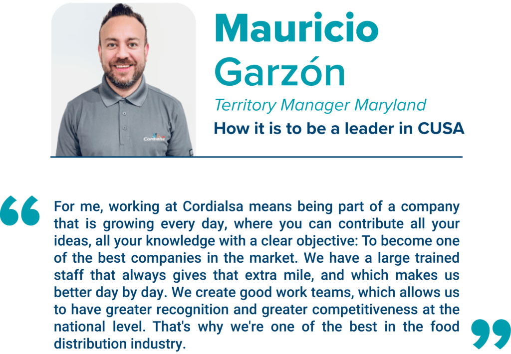 Mauricio Garzón Territory Manager Maryland
