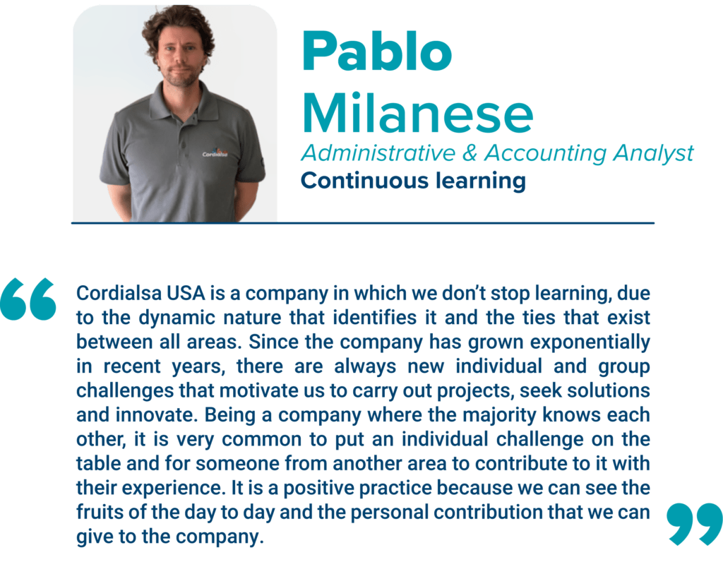 Pablo Milanese Administrative & Accounting Analyst Continuous learning