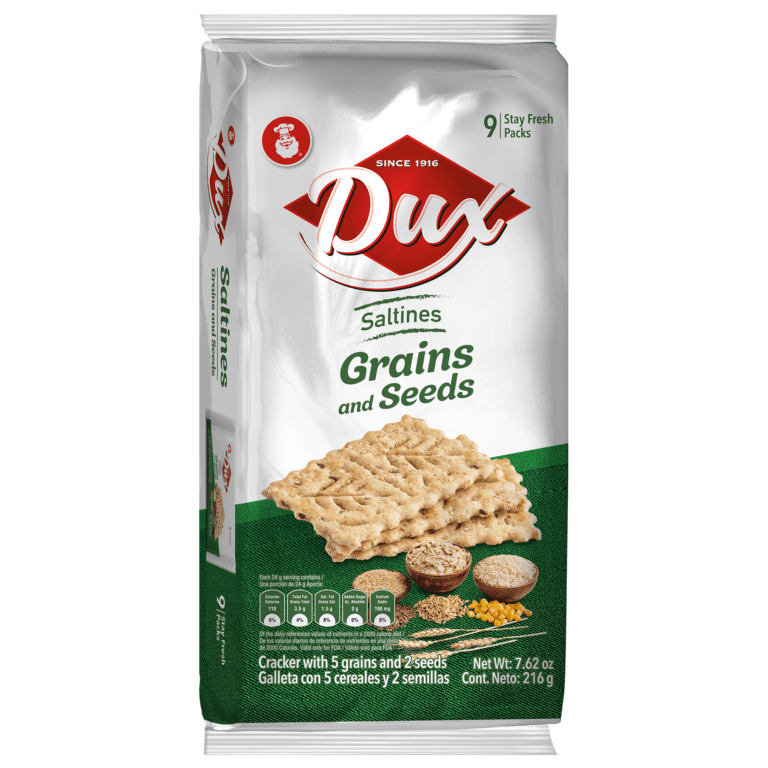 Dux Grains and seeds crackers- 9 stay fresh packs