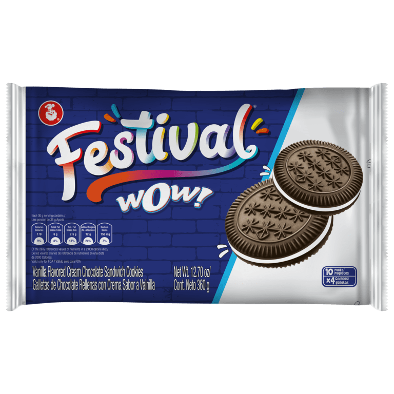 Festival WOW Cookies 12X4 14.21 OZ