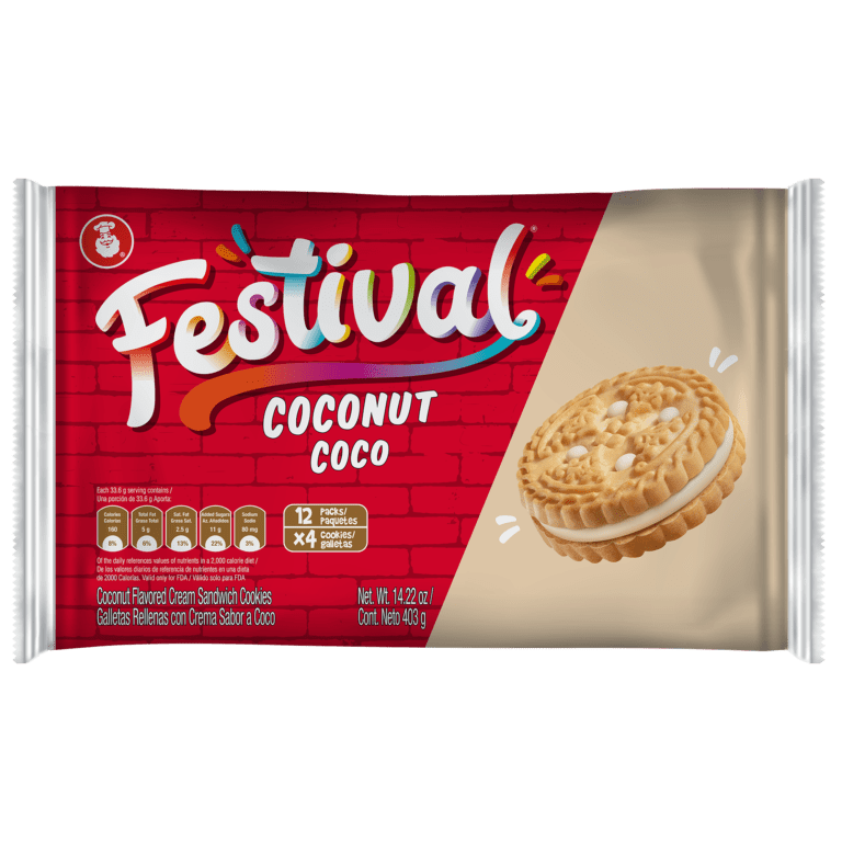 Festival COCONUT Cookies 12X4 14.21 OZ