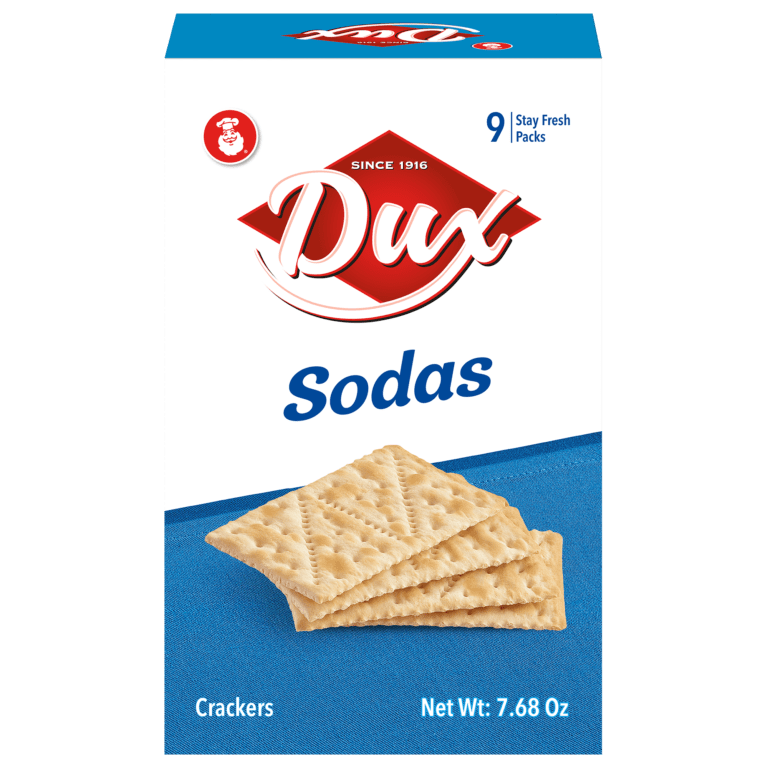CRACKERS DUX SODAS- 9 stay fresh packs