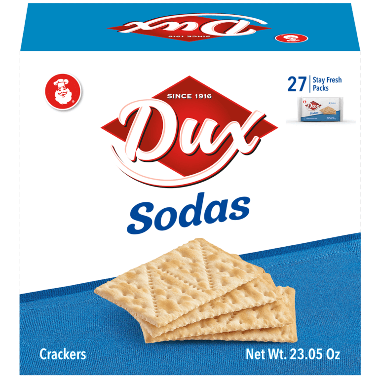 CRACKERS DUX SODAS- 27 stay fresh packs