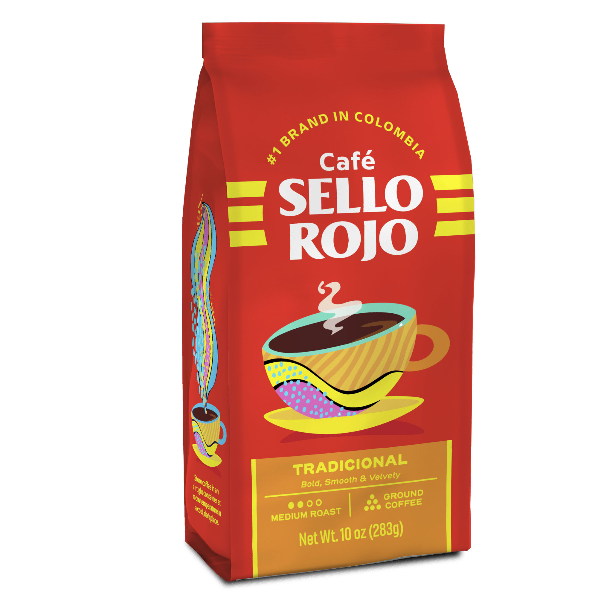 1064529 SELLO ROJO GROUND COFFEE TRADICIONAL 10OZ Main Image