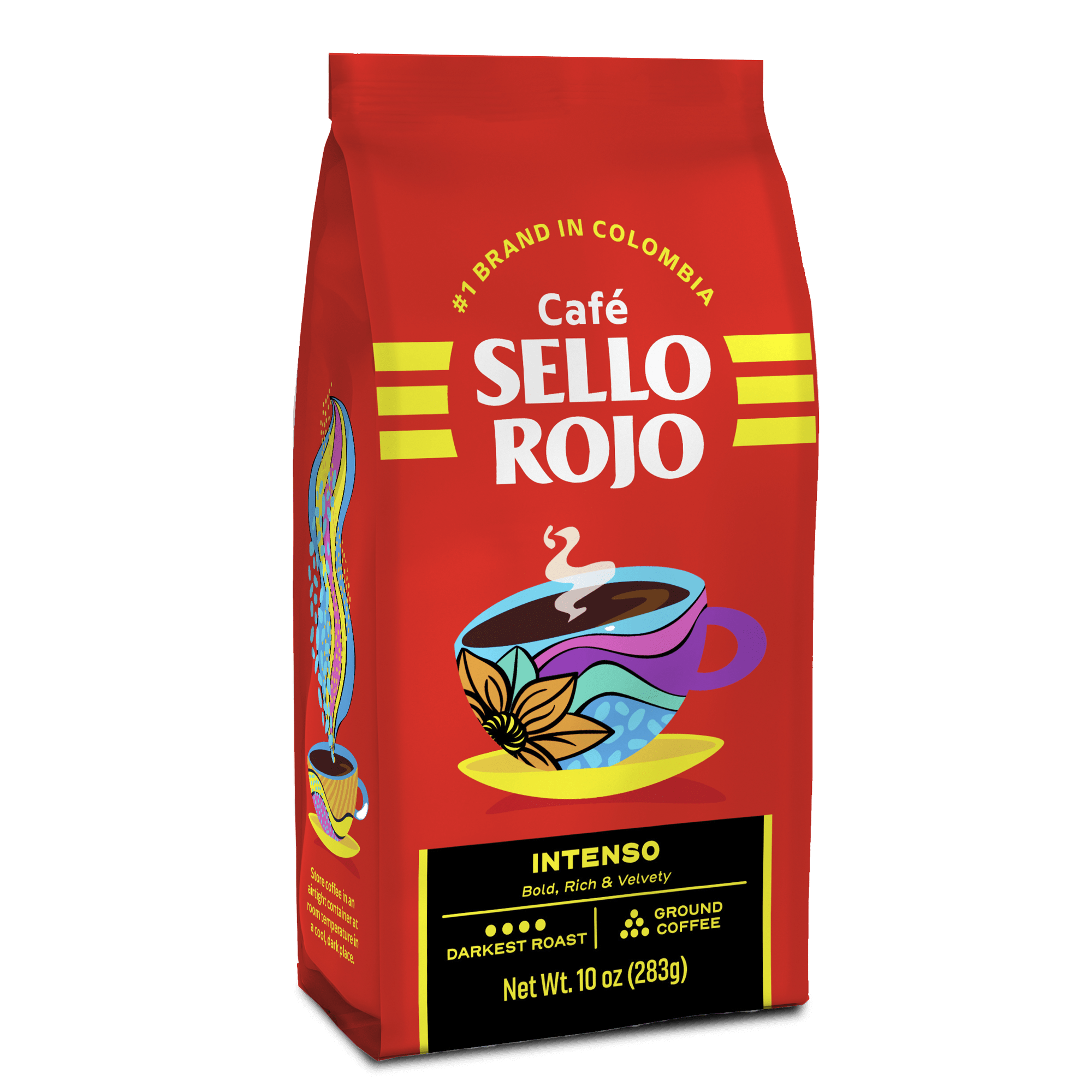 1064530 SELLO ROJO GROUND COFFEE INTENSO 10OZ Main Image