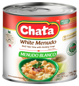 2012109 - Chata White Menudo with Hominy 25 Oz Can Beef Tripe Stew with Hominy