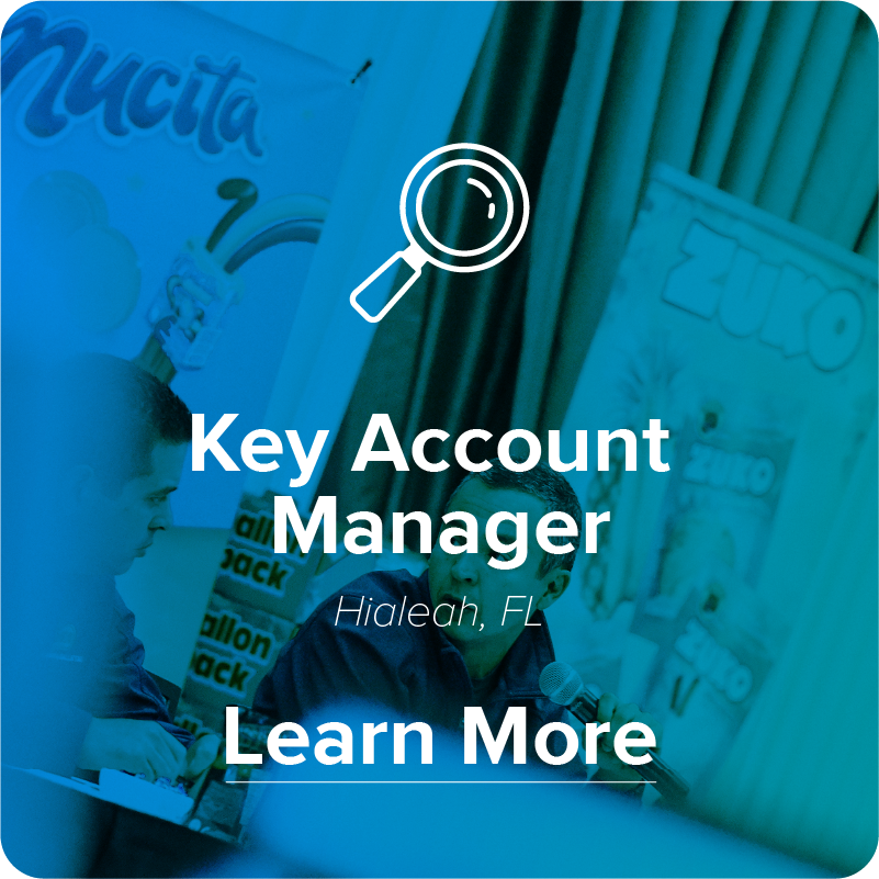 Key Account Manager - Hialeah, FL. - Vacante administrativa