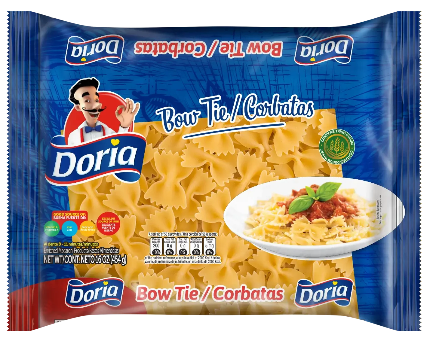 1078162 DORIA BOW TIE PACK 20 16 OZ FRONT