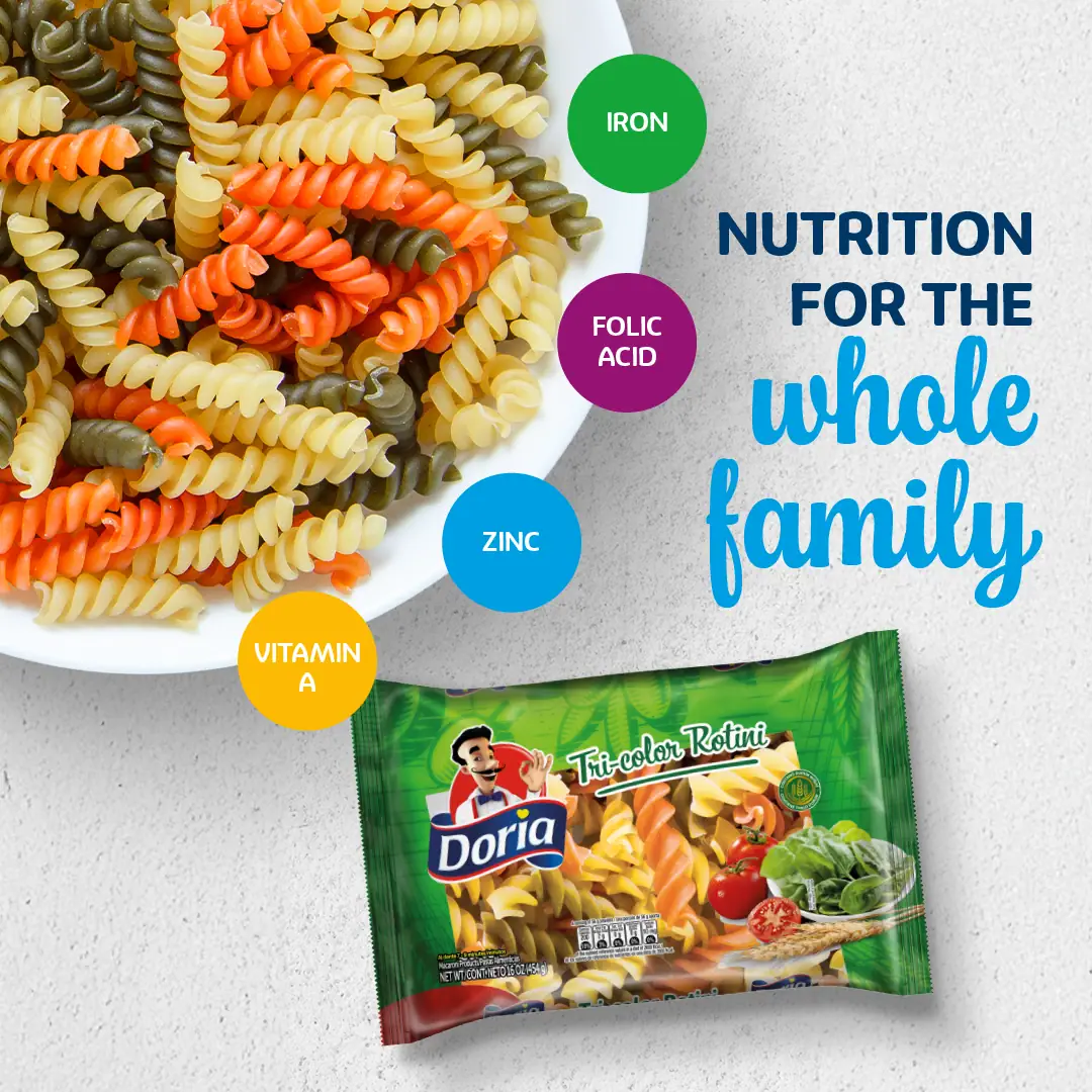 Lifestyle Tri Color Rotini