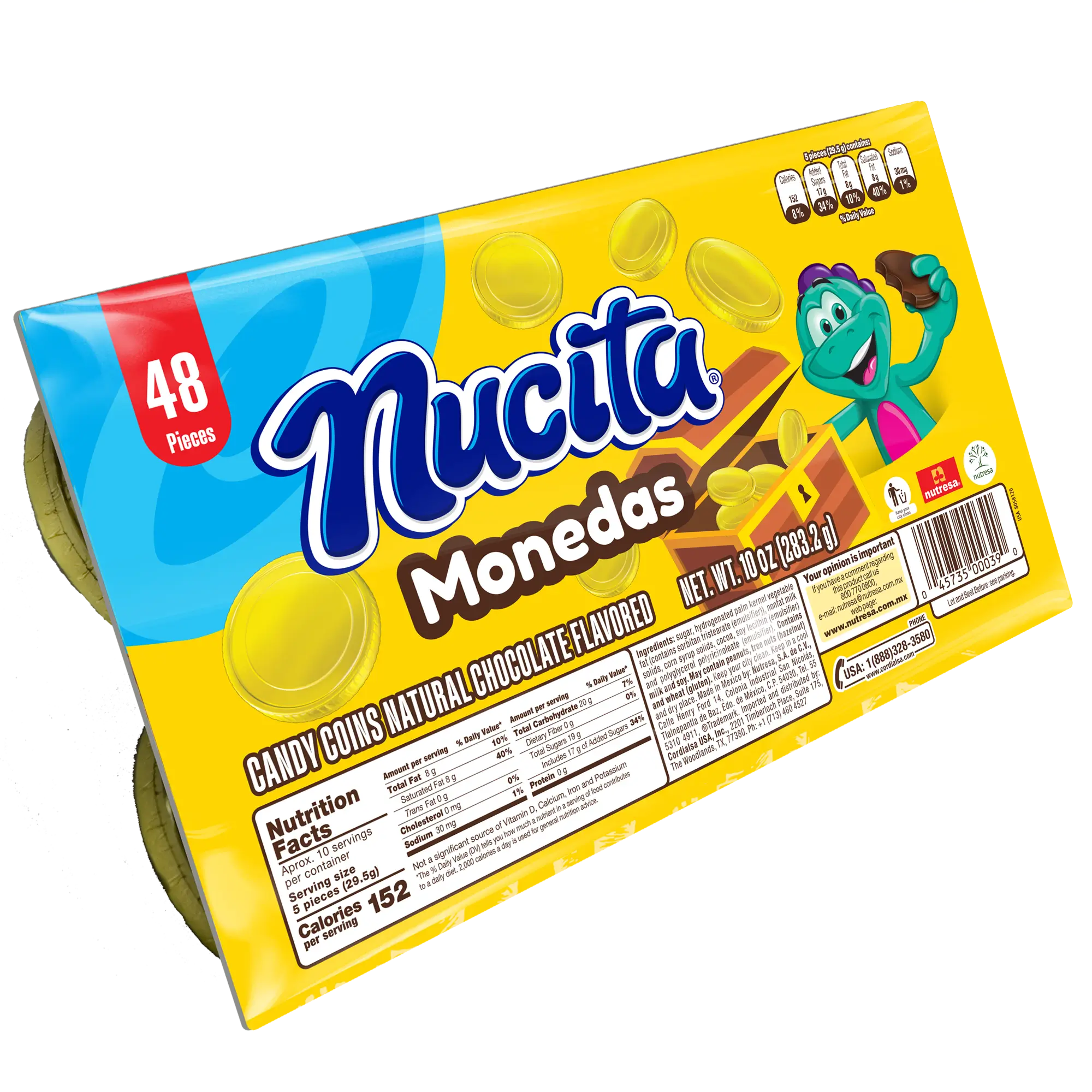 1036997 NUCITA COINS GOLD TRAY 18 48 10OZ FRONT 3D