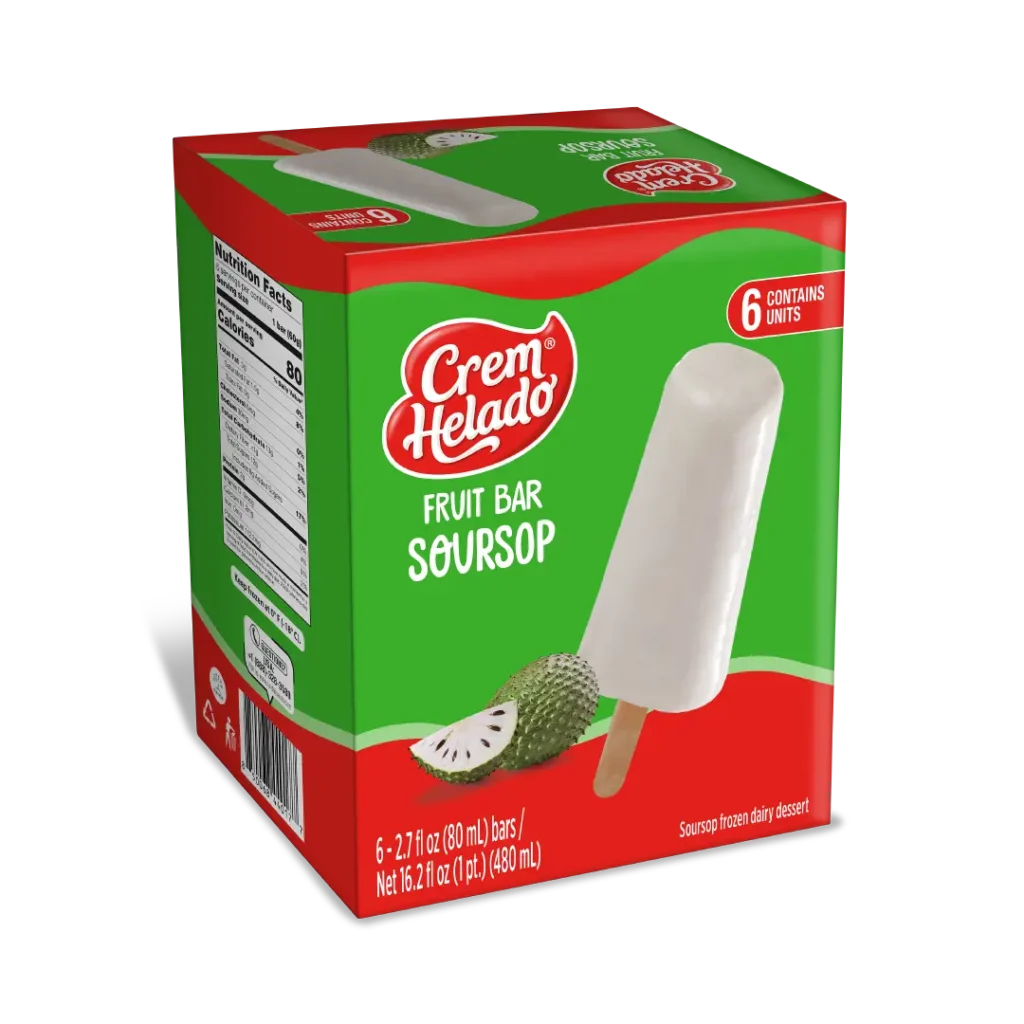 1077577 CREM HELADO FRTBAR SOURSOP PK 8 6 16 2OZ 3D FRONT 1080X1080 (1)