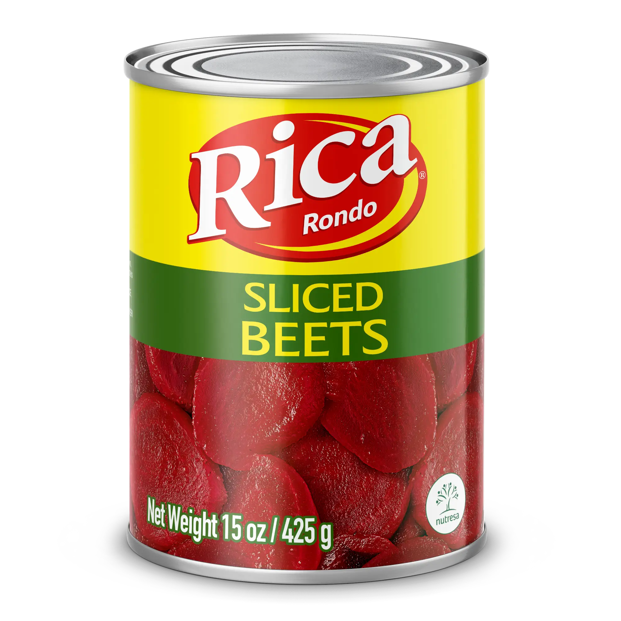 2036105 RICA SLICED BEETS CAN 24 15OZ FRONT