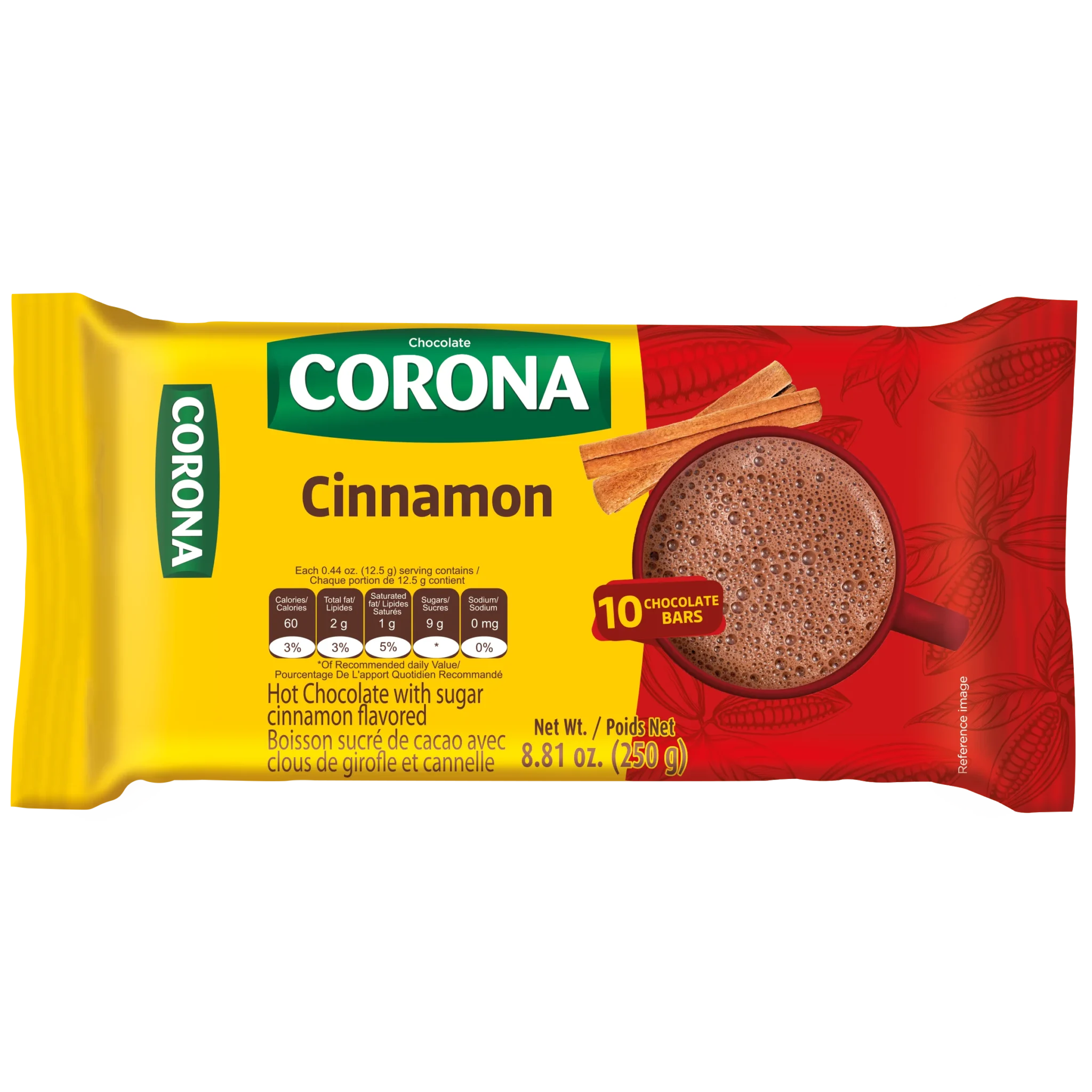 1013486 1065817 CORONA C&C CHOCOLATE BAR 20 8 82OZ FRONT