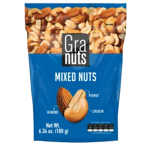 1031338 GRANUTS MIXED NUTS DOYP P 18 7 05OZ FRONT