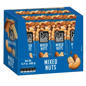 1035152 GRANUTS MIXED NUTS DISP 4 12 1 41OZ BOX FRONT