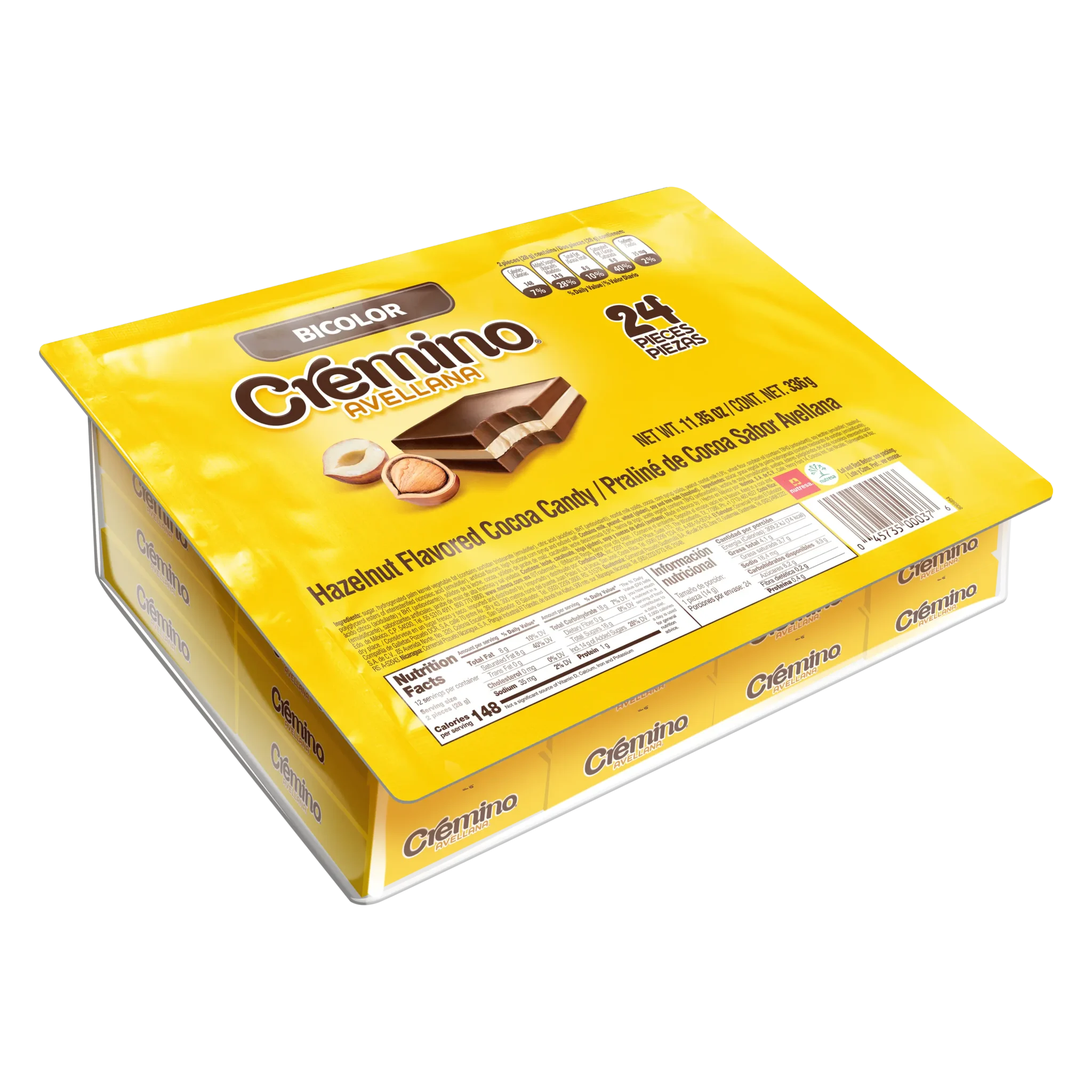1074535 CREMINO BICOLOR TRAY 16 24 11 85OZ FRONT 3D