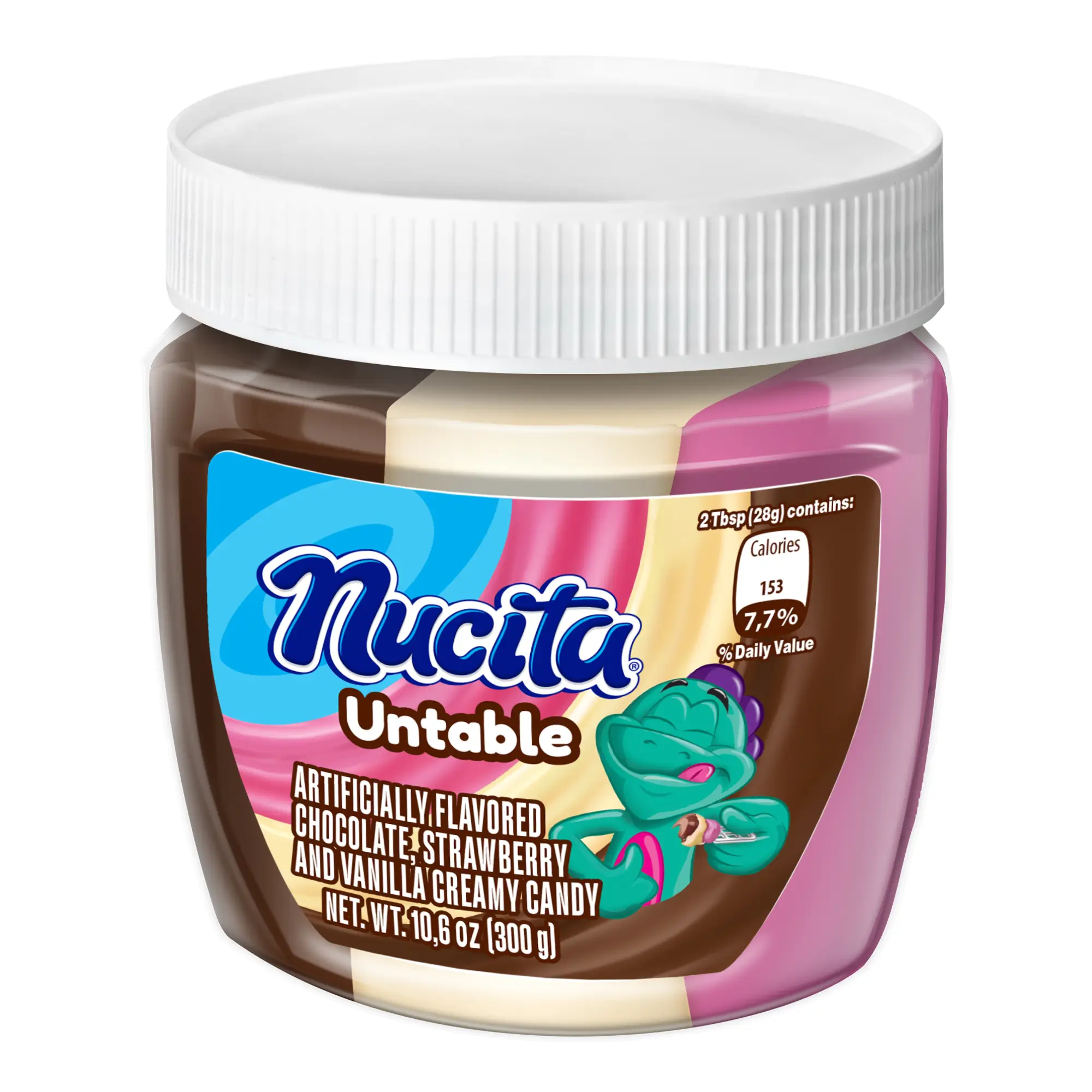 1079686 NUCITA TRISABOR SPREADABLE JAR 12 10 58OZ 3D FRONT