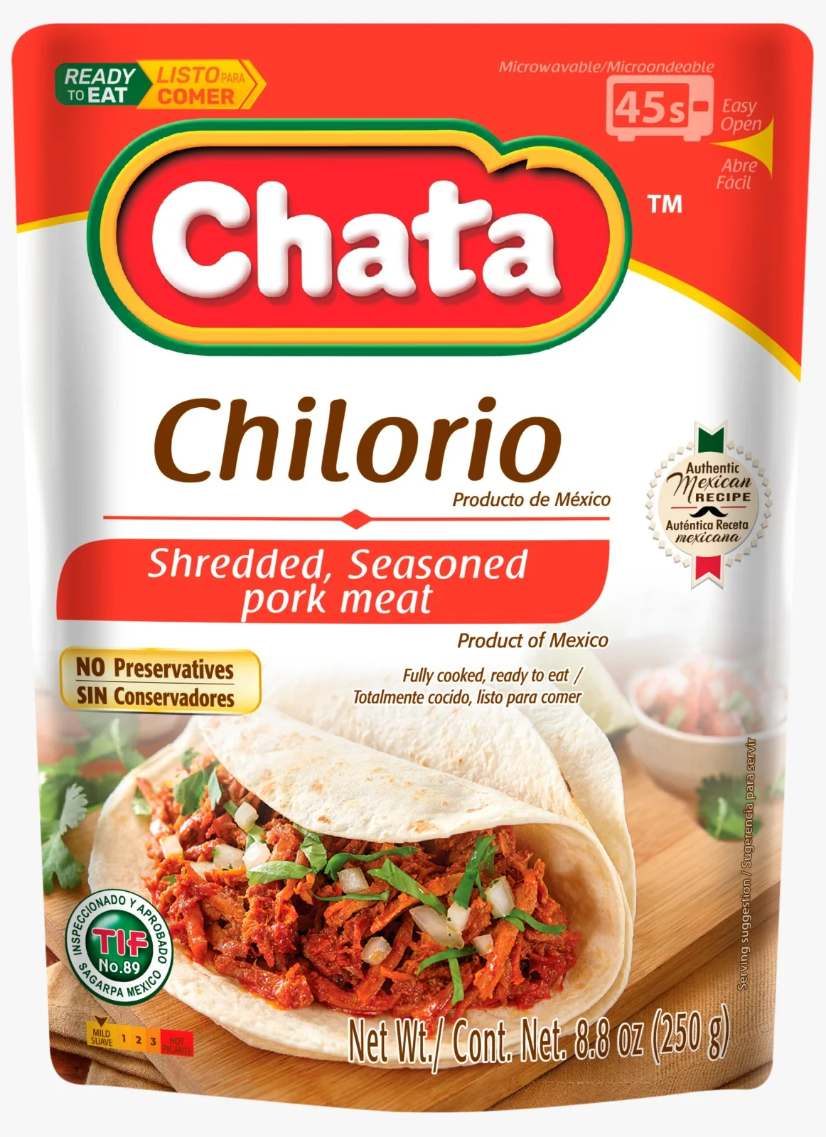 2012075 CHATA CHILORIO PORK PCH 12 8 8OZ FRONT