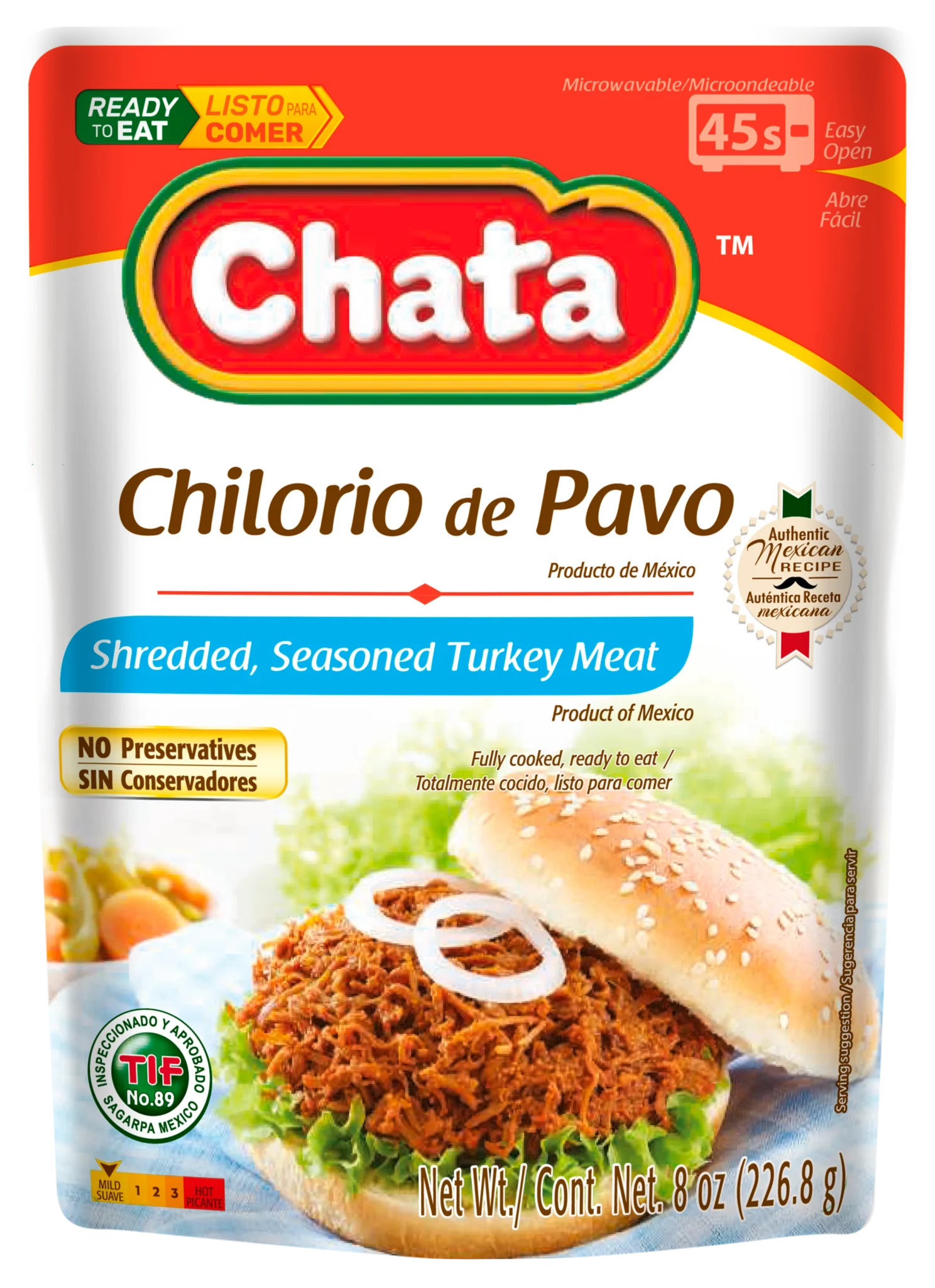 2019944 Chilorio de pavo