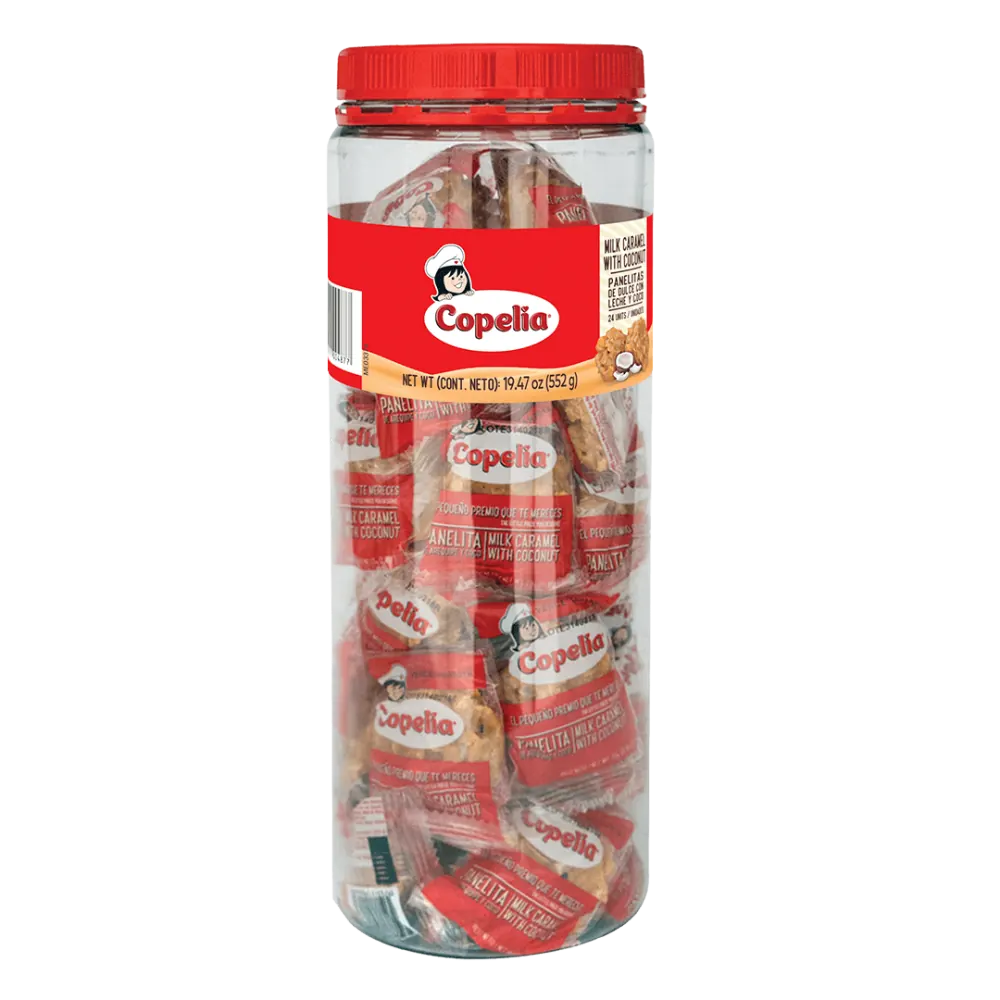 1082003 COPELIA MILK CARAMEL W COCO 24 19 47 OZ FRONT