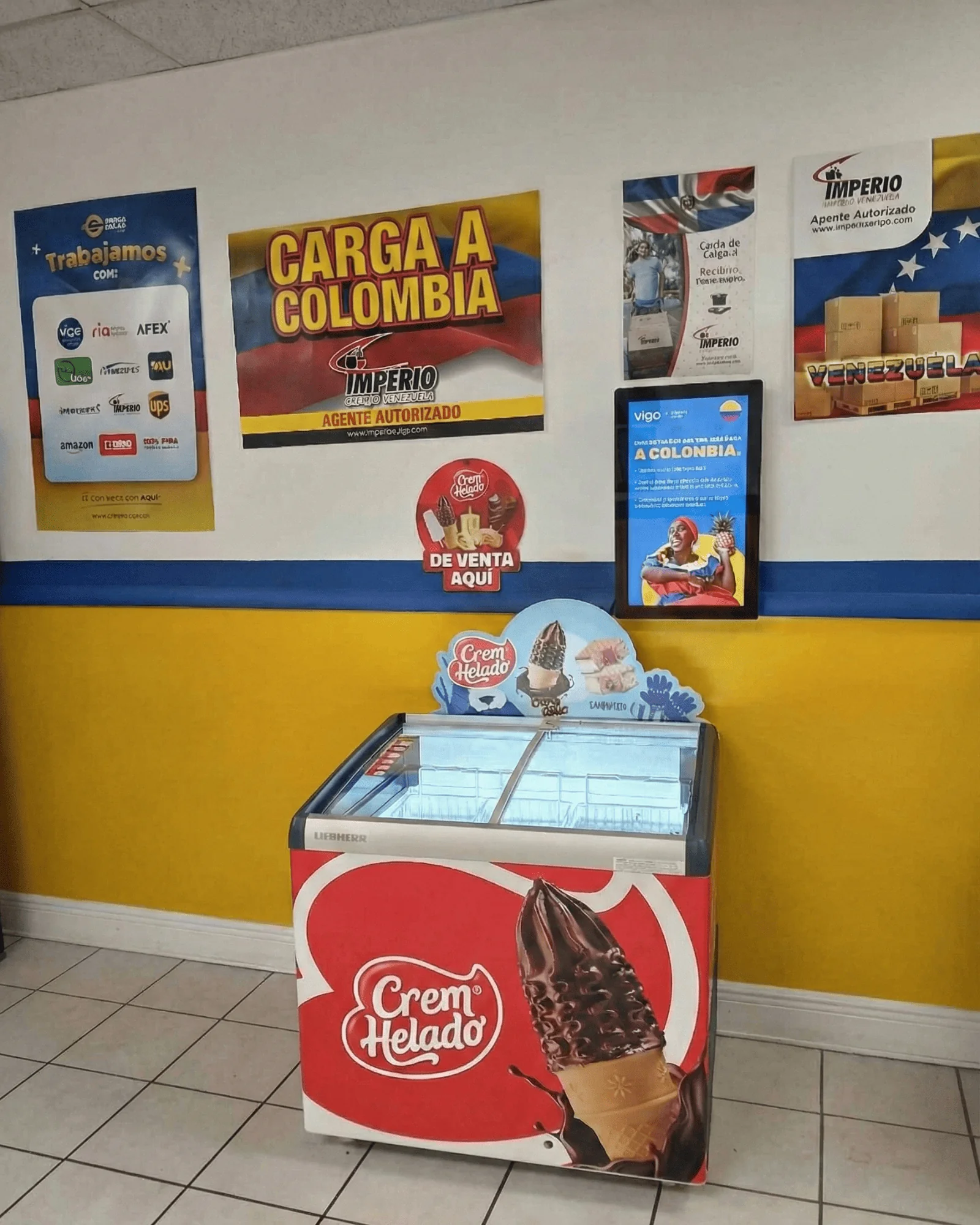 Neveras Crem Helado In Store