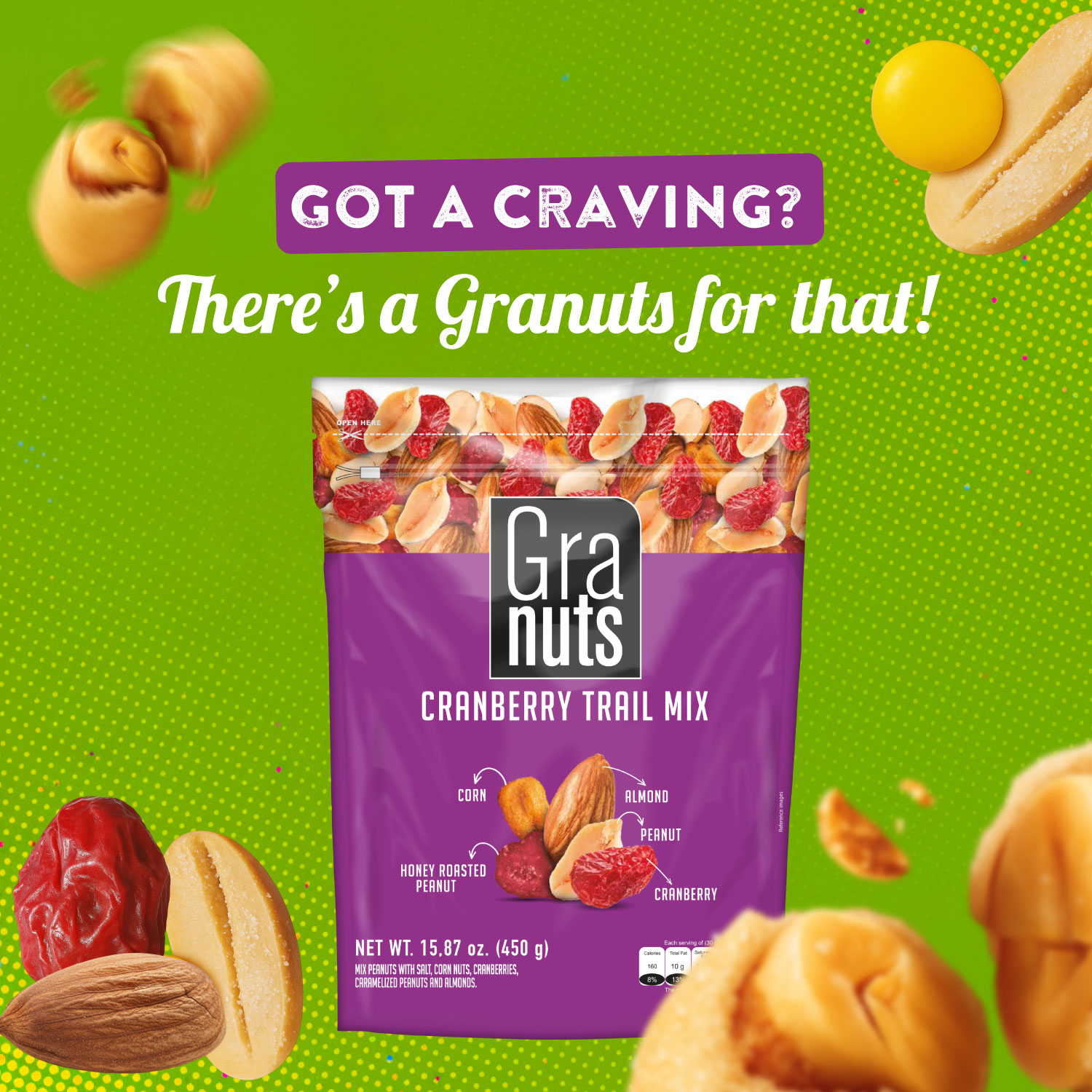 On the Go Granuts, Trail Mix