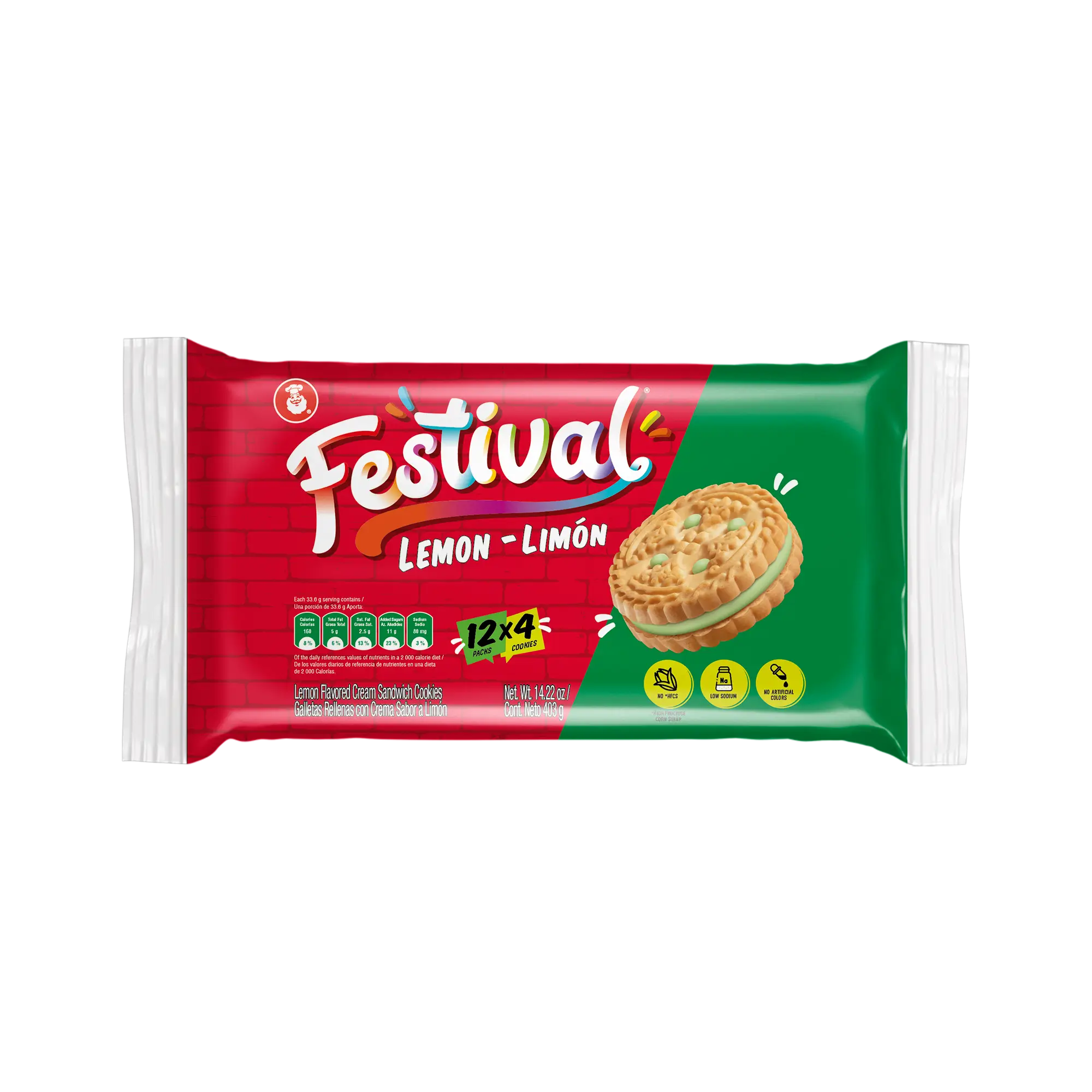 1041024 FESTIVAL COOKIE LEMON BAG 12 14 22OZ FRONT