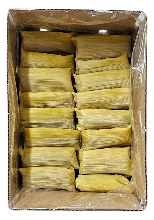 2018215 CHATA TAMALES SWEET CORN BULK 48 4OZ OPEN BOX