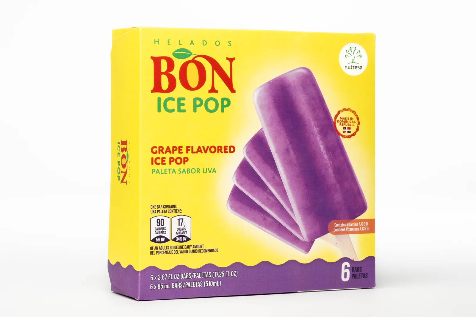 1049896 BON Grape Popsicle Display 6 6 3 Fl Oz FRONT 3D