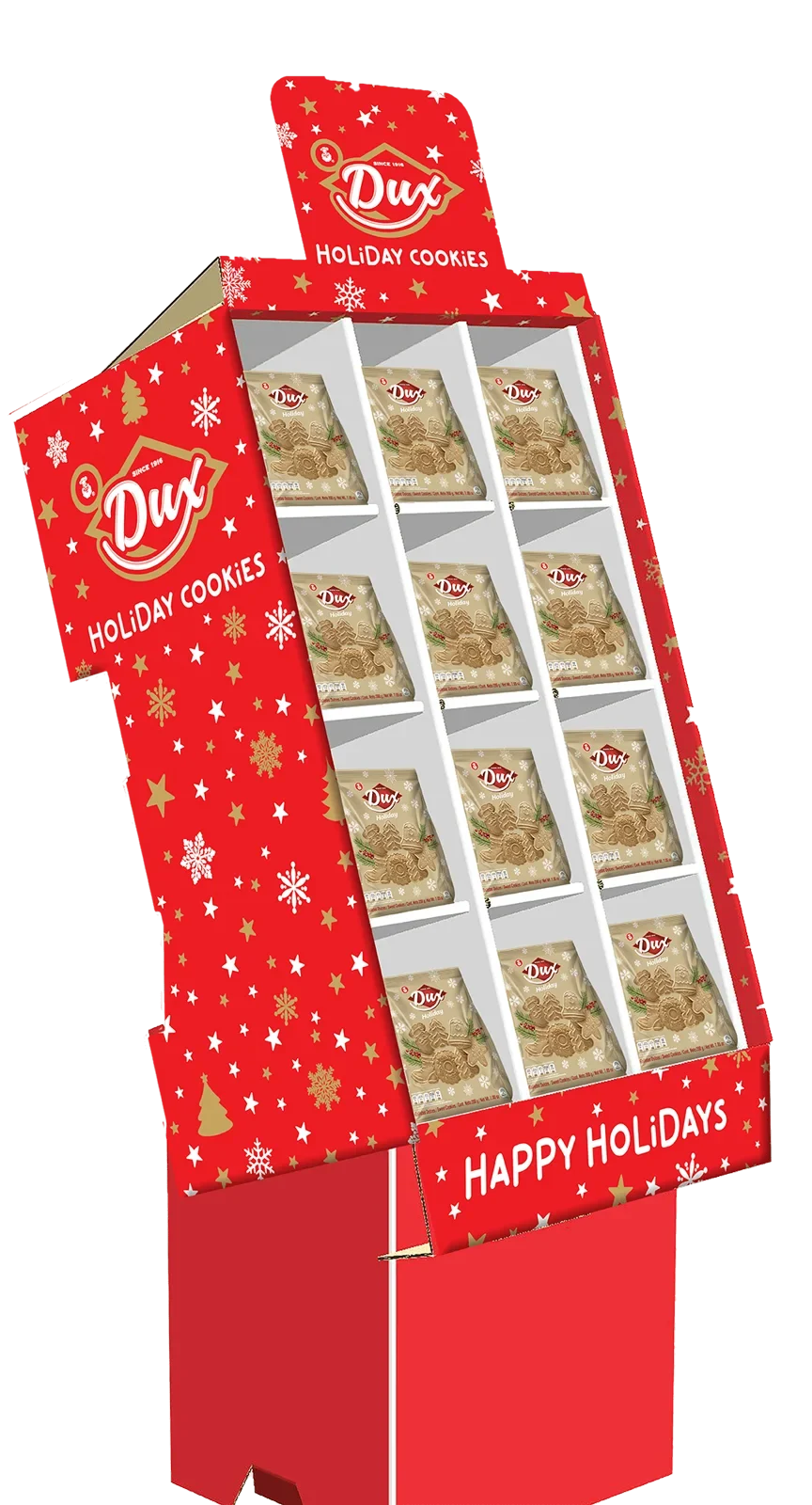1081601 CHRISTMAS COOKIES SHIPPER BAG 36 7 05 OZ
