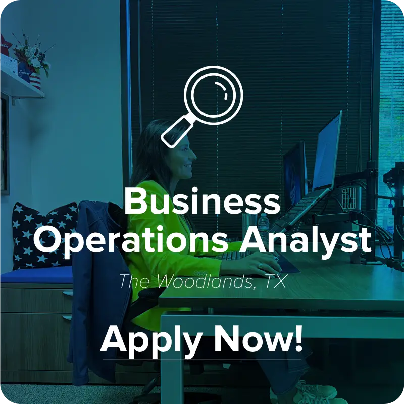 Business Operations Analyst The Woodlands TX (Híbrido)