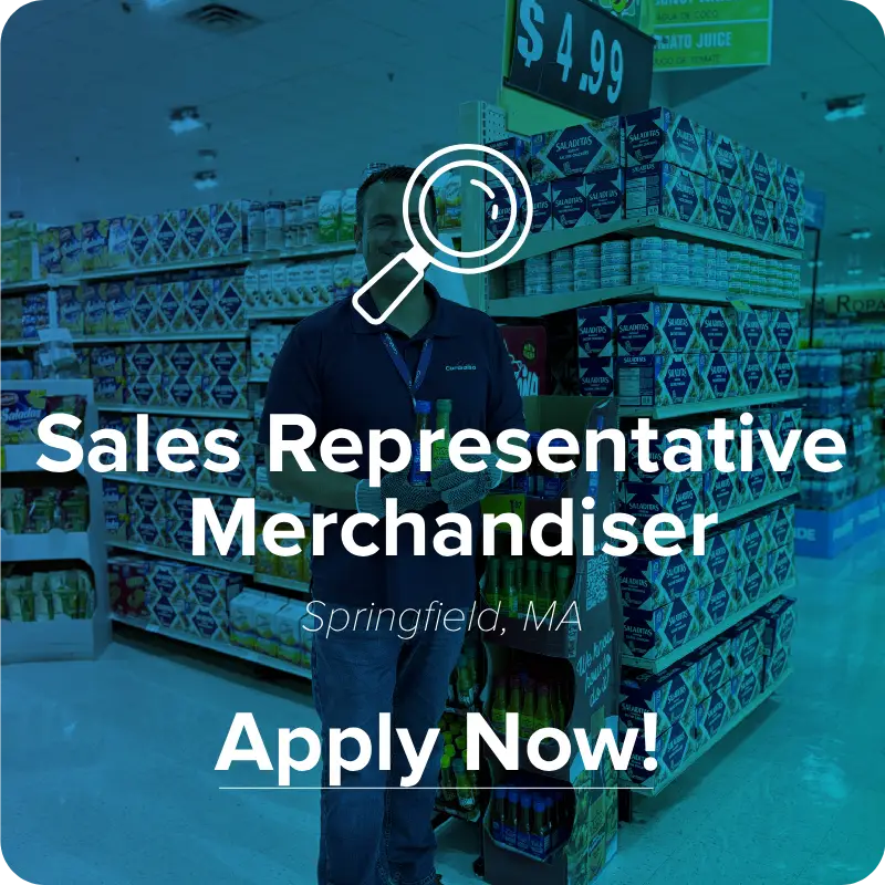 Sales Representative Merchandiser Springfield MA