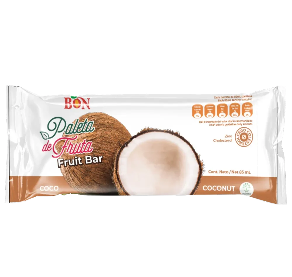 1023670 BON FRUIT BAR COCONUT 24 3FLOZ FRONT