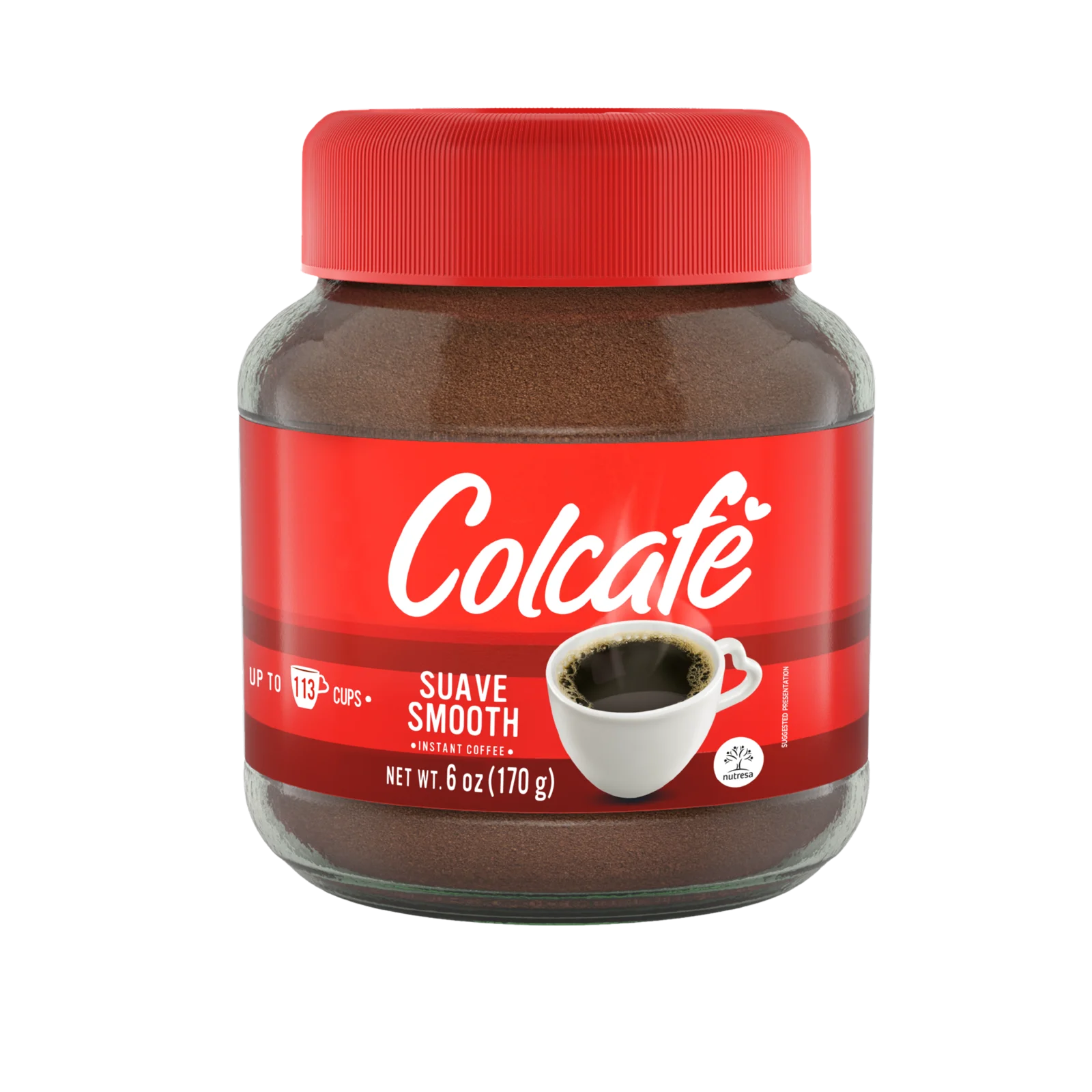 1027720 COLCAFE INST COFFEE POWDER EC 12 6OZ FRONT UPDATE
