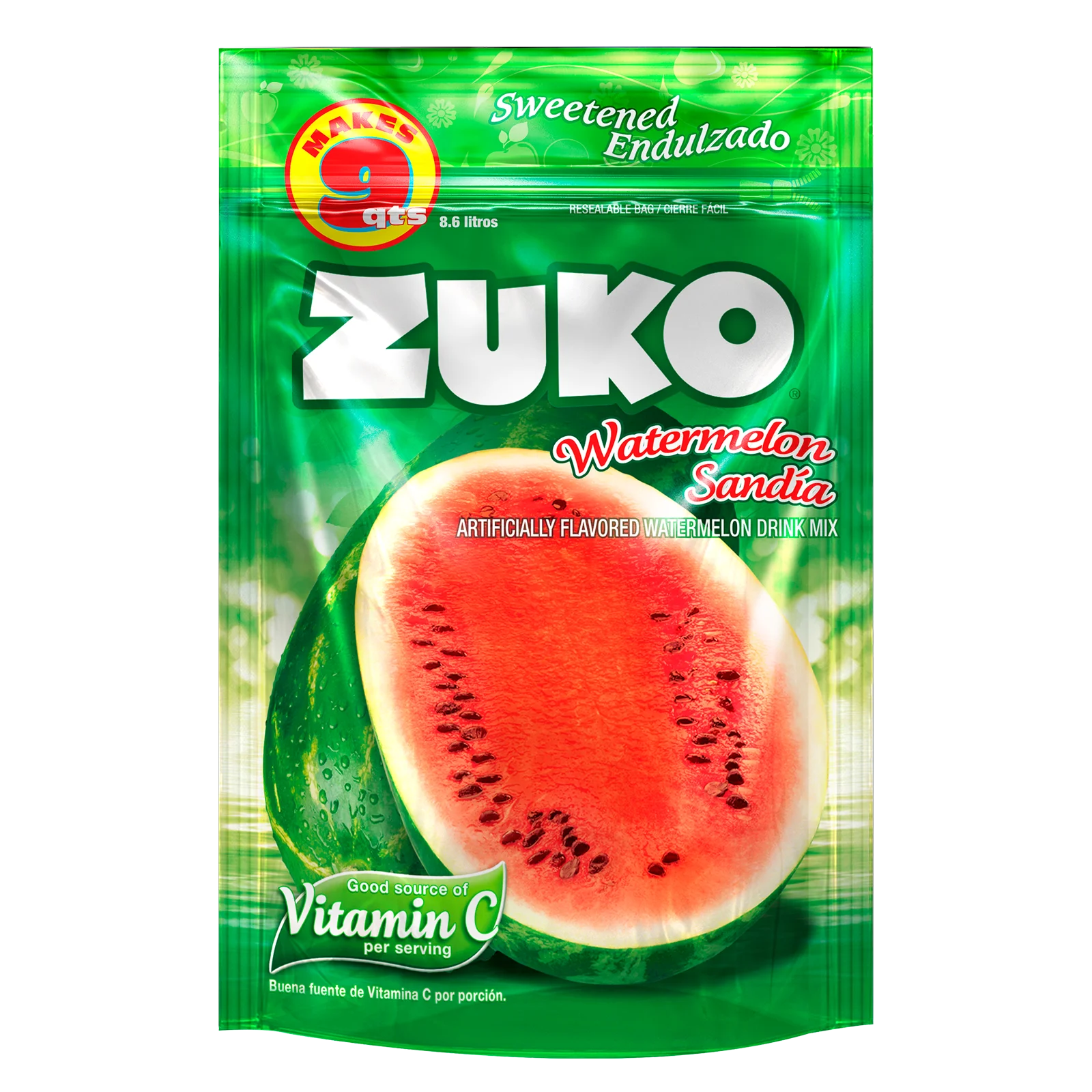 1032675 Zuko Watermelon Family Pack 14 1 Oz FRONT