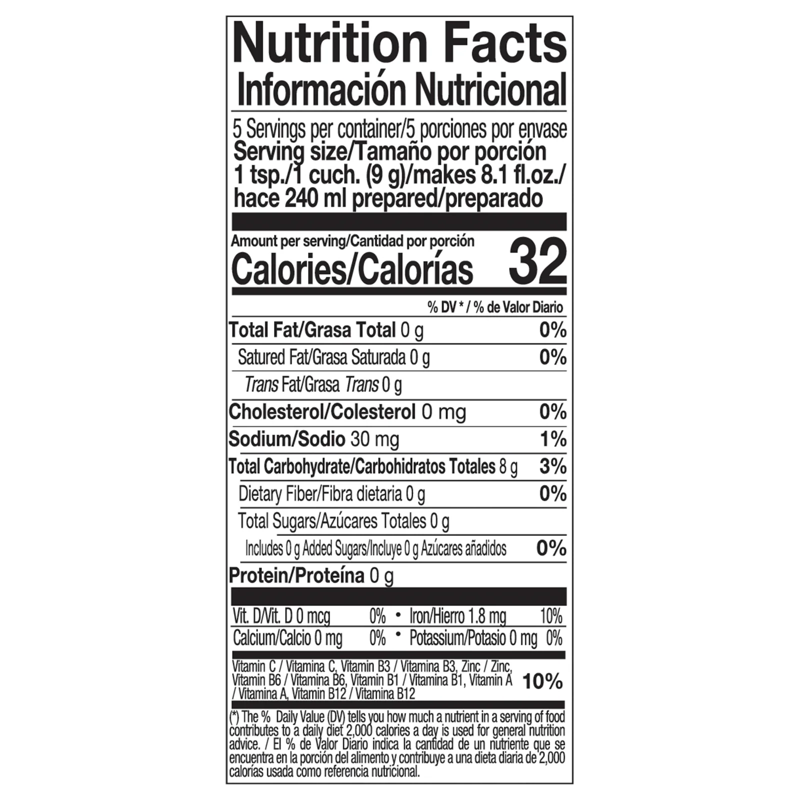 1071870 Zuko Atole Vanilla Ind Pack 1 6 Oz NL