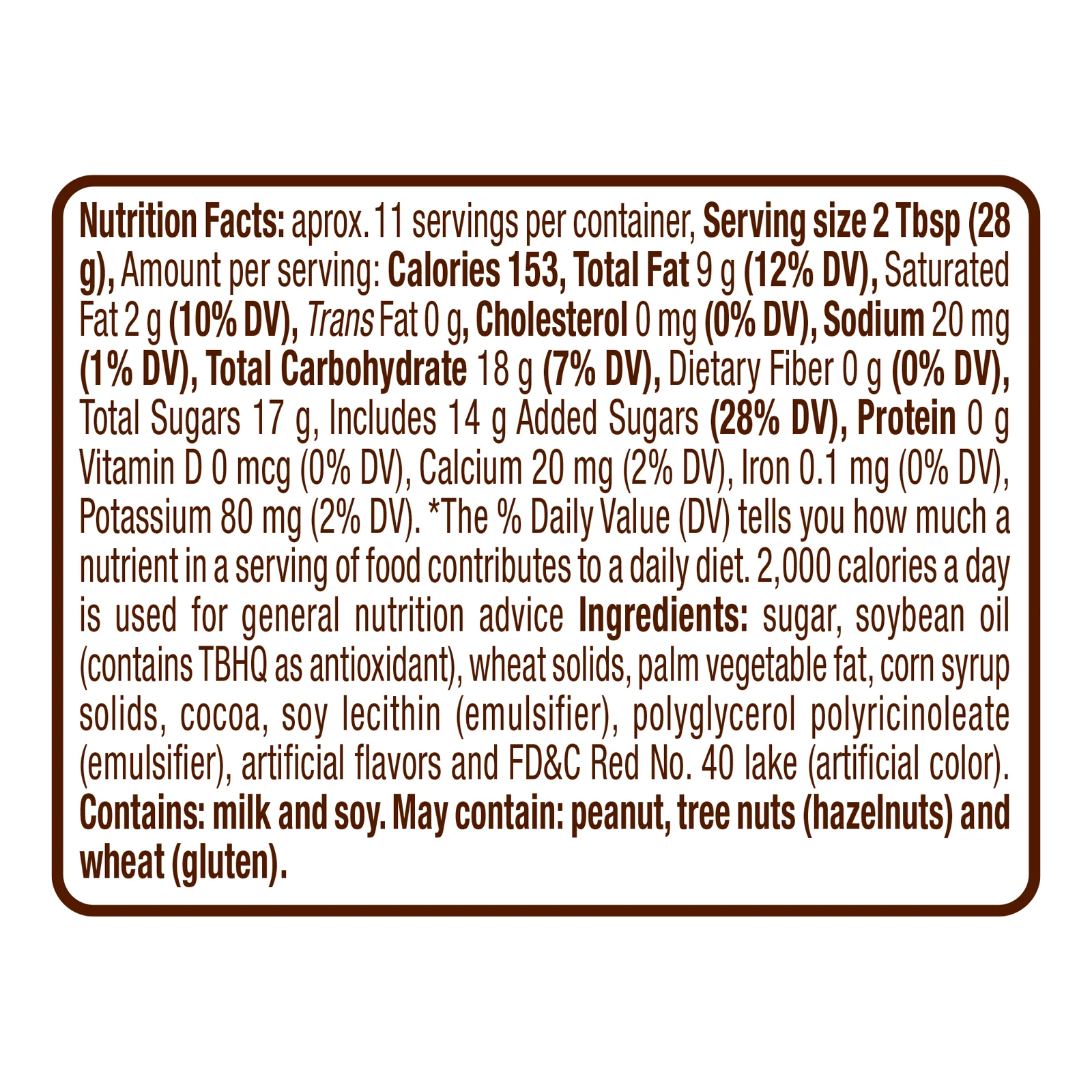 1079686 Nucita Trisabor Spreadable Jar 10 6 Oz NL