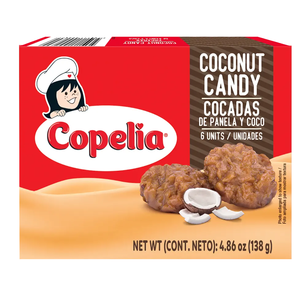 1091688 Copelia Cocadas Coconut Candy 4 86 Oz FRONT
