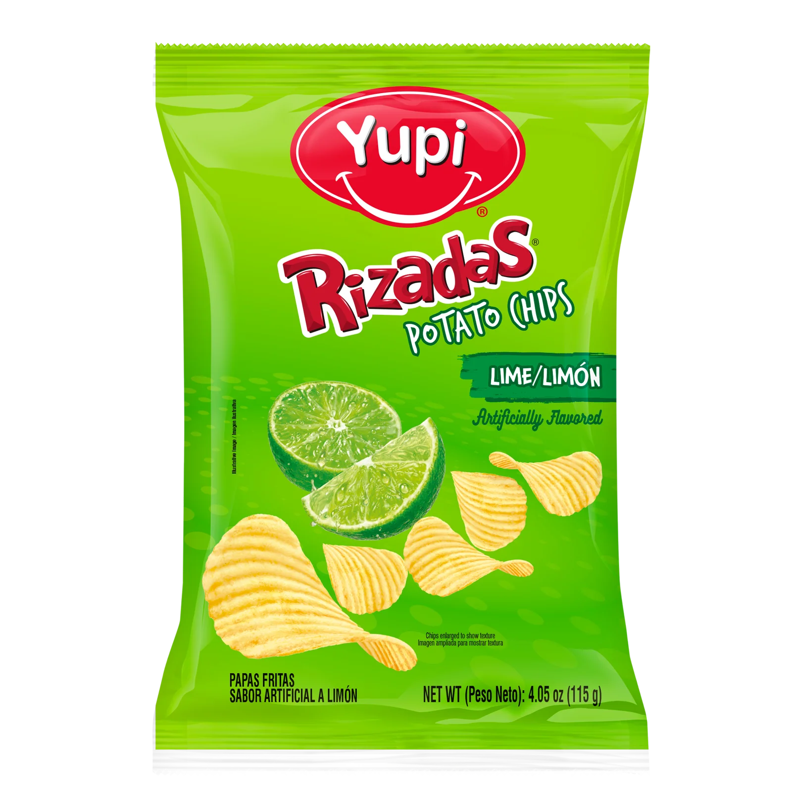 1093949 Yupi Rizadas Lime 4 05 Oz FRONT